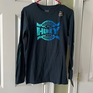 Boys youth Hurley long sleeve Tshirt